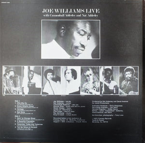 Joe Williams - Joe Williams Live