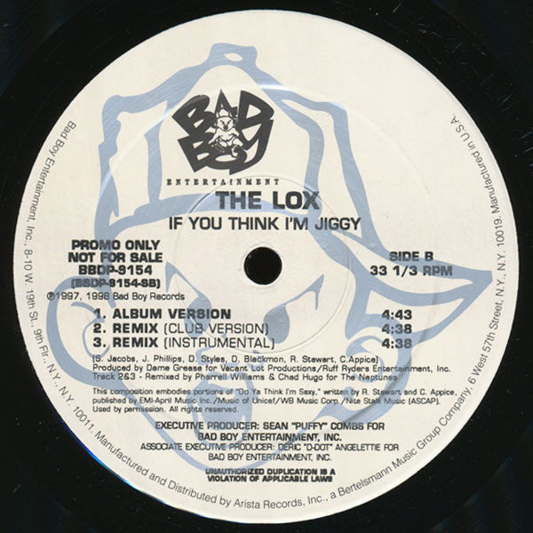Lox, The - If You Think I'm Jiggy - 1998