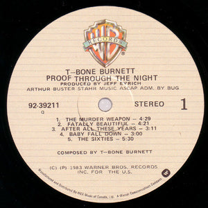 T-Bone Burnett - Proof Through The Night