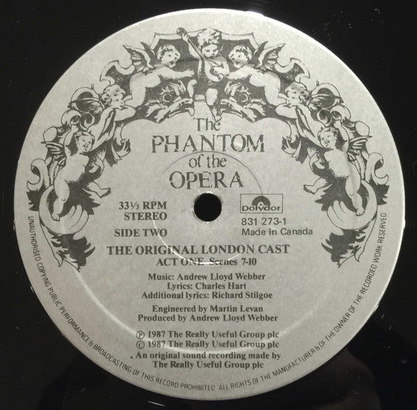 Andrew Lloyd Webber - The Phantom Of The Opera - 1987
