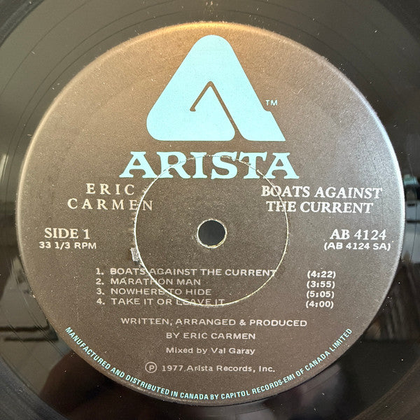 Eric Carmen - Boats Against The Current - 1977