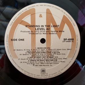 Level 42 - Standing In The Light - 1983