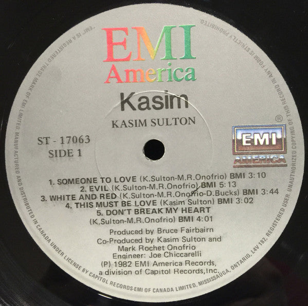 Kasim Sulton - Kasim - 1982