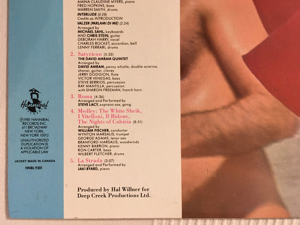 Nino Rota - Various - Amarcord Nino Rota - 1981