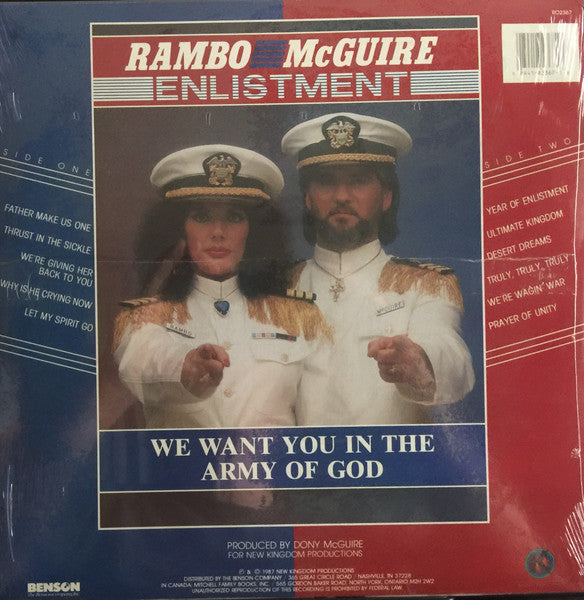 Reba Rambo & Dony McGuire - Enlistment - 1987