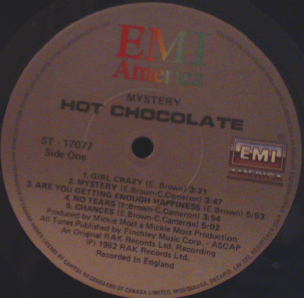 Hot Chocolate - Mystery