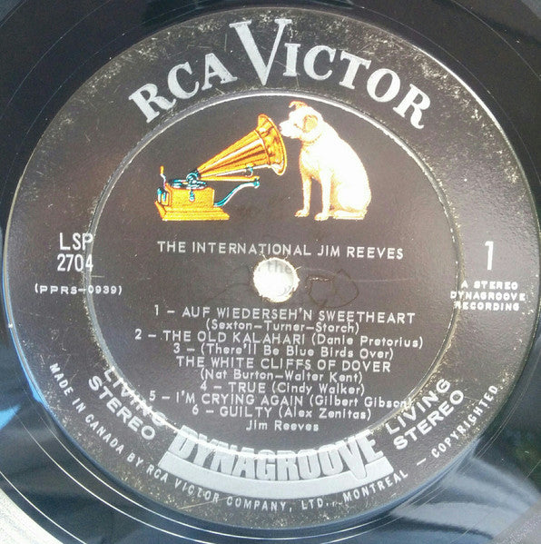 Jim Reeves - The International Jim Reeves - 1963