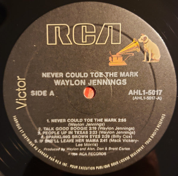 Waylon Jennings - Never Could Toe The Mark