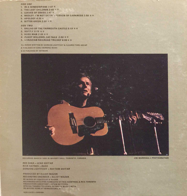 Gordon Lightfoot - Sunday Concert