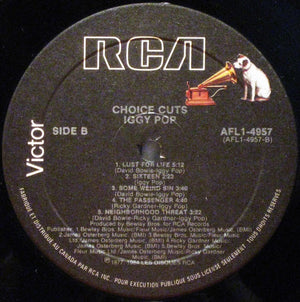 Iggy Pop - Choice Cuts Vinyl Record