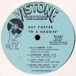 Roy Porter - In A Groove - 1984