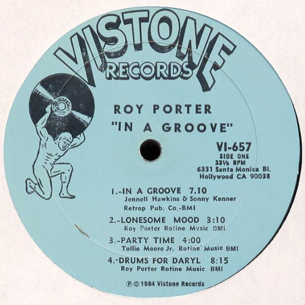 Roy Porter - In A Groove - 1984