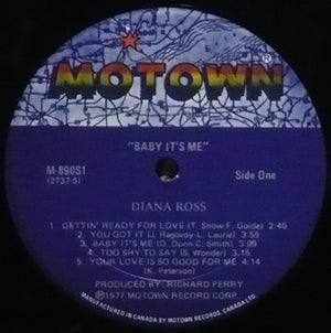 Diana Ross - Baby It's Me