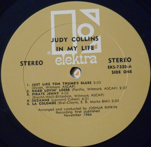 Judy Collins - In My Life - 1966