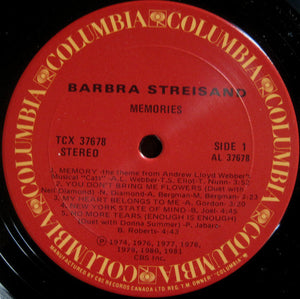 Barbra Streisand - Memories - 1981