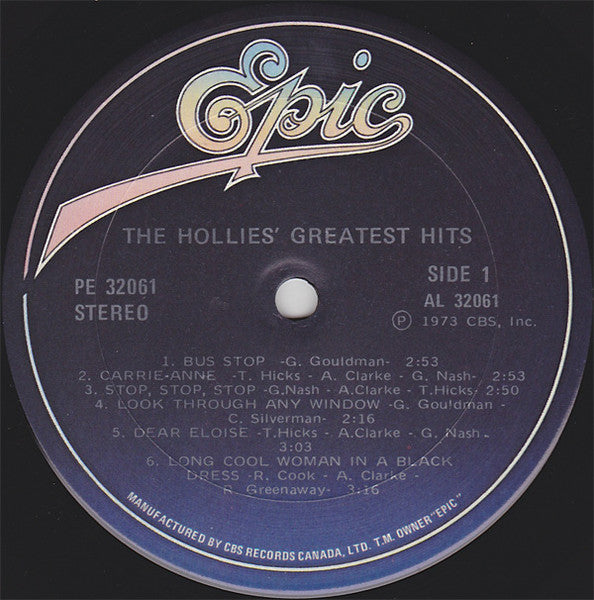 Hollies, The - The Hollies' Greatest Hits -
