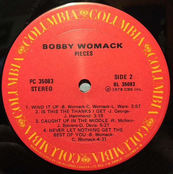 Bobby Womack - Pieces - 1978