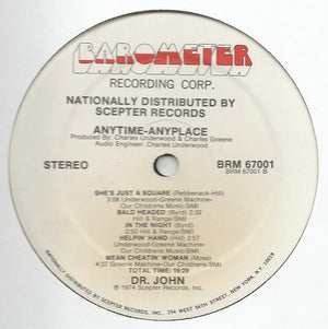 Dr. John - Anytime, Anyplace - 1974