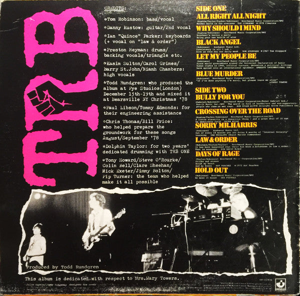Tom Robinson Band - TRB Two - 1979