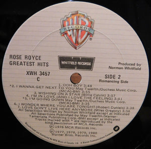 Rose Royce - Greatest Hits