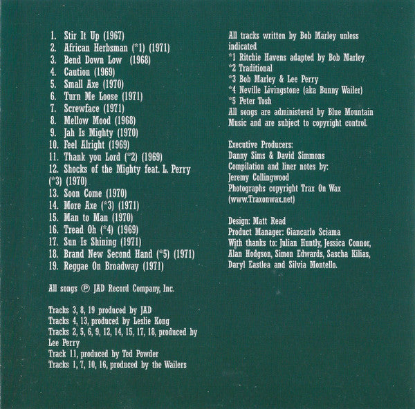 Bob Marley & The Wailers - Feel Alright (CD) - 2004