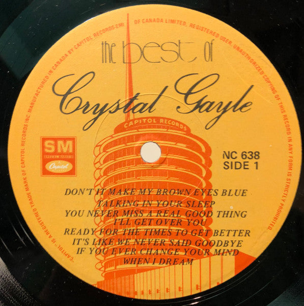 Crystal Gayle - The Best Of Crystal Gayle - 1983