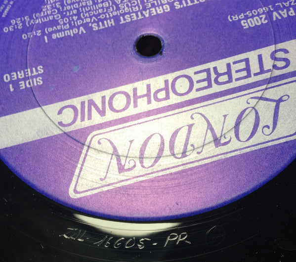 Luciano Pavarotti - Pavarotti's Greatest Hits (Volume One) - 1980