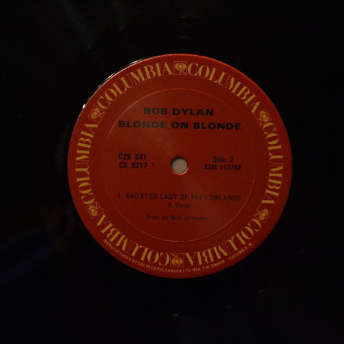 Bob Dylan - Blonde On Blonde Vinyl Record