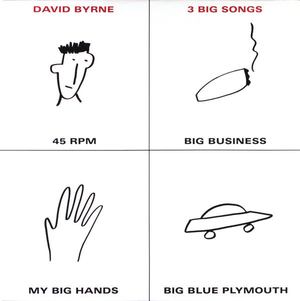 David Byrne - 3 Big Songs - 1981
