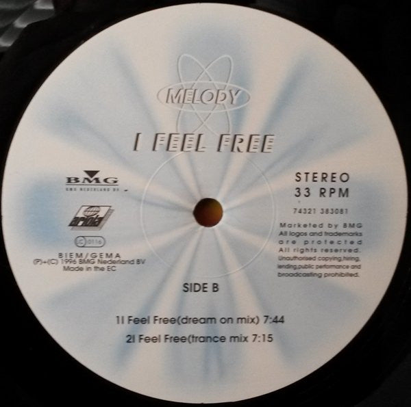 Melody - I Feel Free - 1996