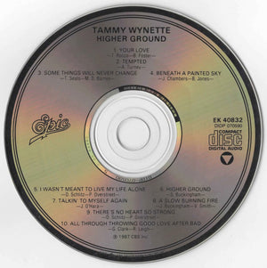 Tammy Wynette - Higher Ground (CD) -