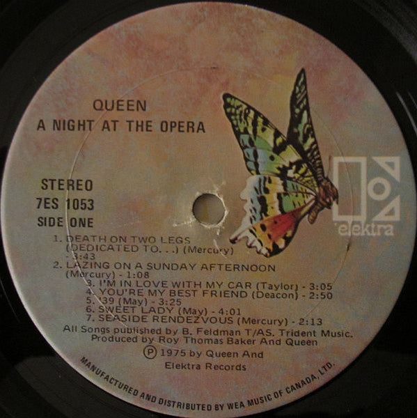 Queen - A Night At The Opera - 1975