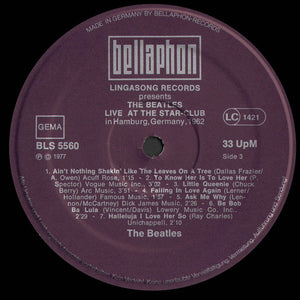 Beatles, The - Live! At The Star-Club In Hamburg, Germany; 1962 - 1977