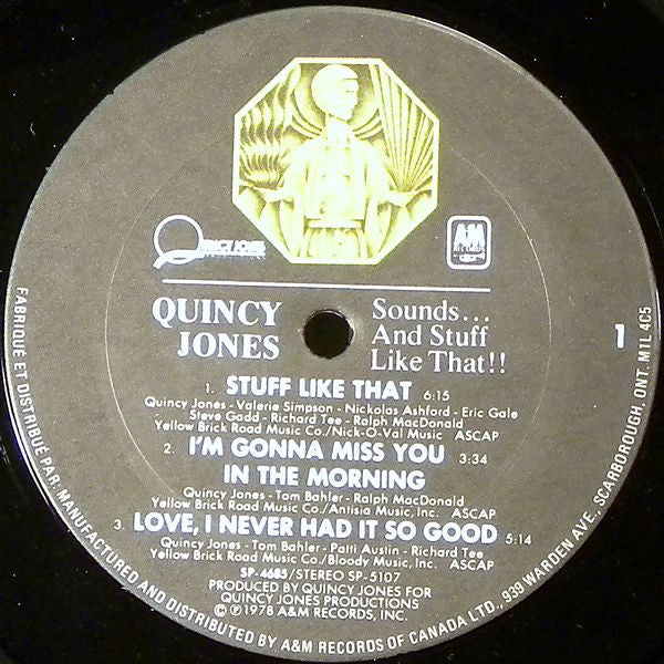 Quincy Jones - Sounds ... And Stuff Like That!!