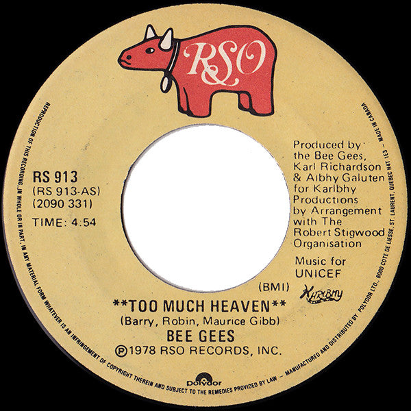 Bee Gees - Too Much Heaven - 1978