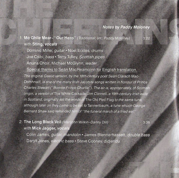 Chieftains, The - The Long Black Veil (CD) - 1995