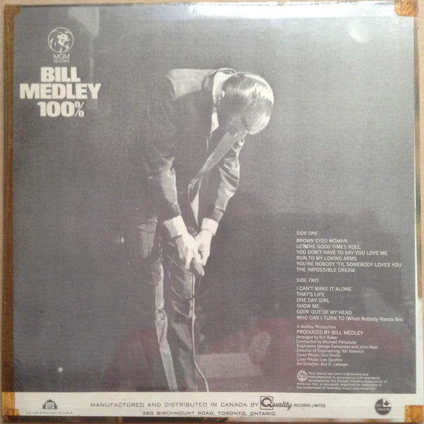 Bill Medley - 100% - 1968