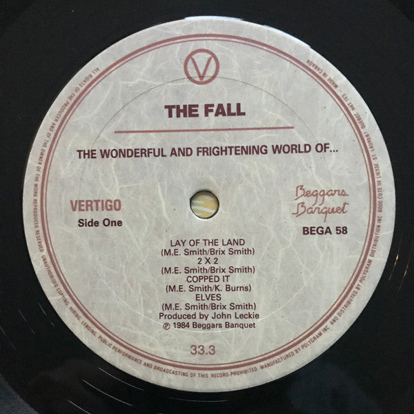 Fall, The - The Wonderful And Frightening World Of... - 1984