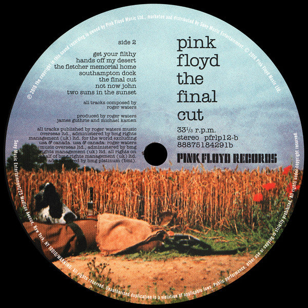 Pink Floyd - The Final Cut - 2017