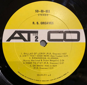 R.B. Greaves - R.B. Greaves