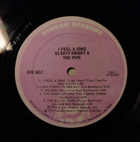 Gladys Knight And The Pips - I Feel A Song - 1974