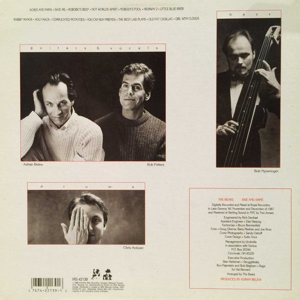 Bears (3), The - Rise And Shine - 1988