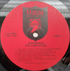 The Association  - Renaissance Vinyl Record