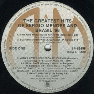 Sérgio Mendes & Brasil '66 - Greatest Hits -