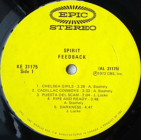 Spirit (8) - Feedback