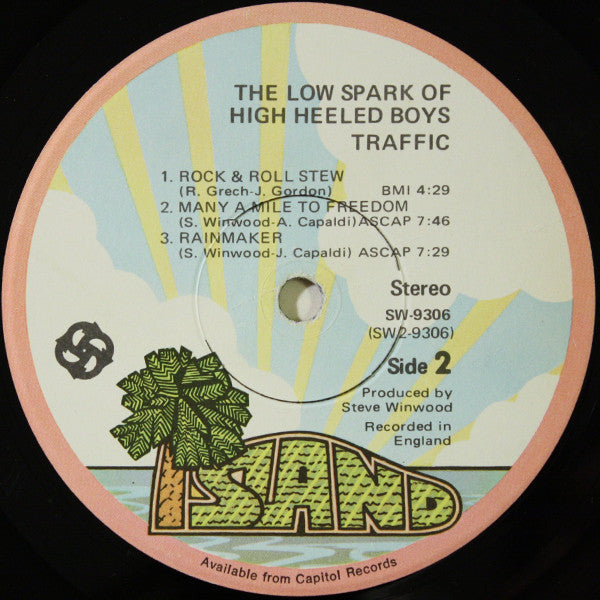 Traffic - The Low Spark Of High Heeled Boys - 1971