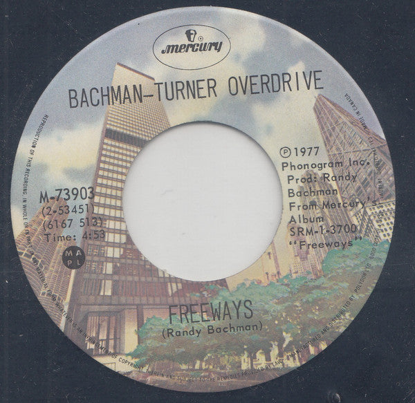 Bachman-Turner Overdrive - My Wheels Won't Turn - 1977