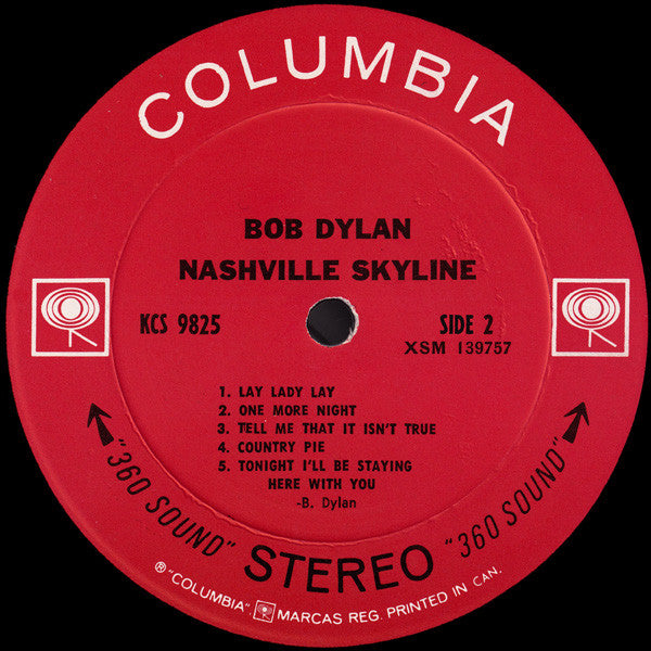 Bob Dylan - Nashville Skyline