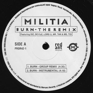 Militia (5) - Burn (The Remix)