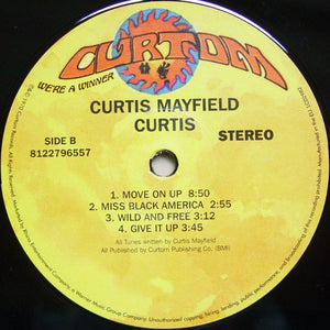 Curtis Mayfield - Curtis Vinyl Record